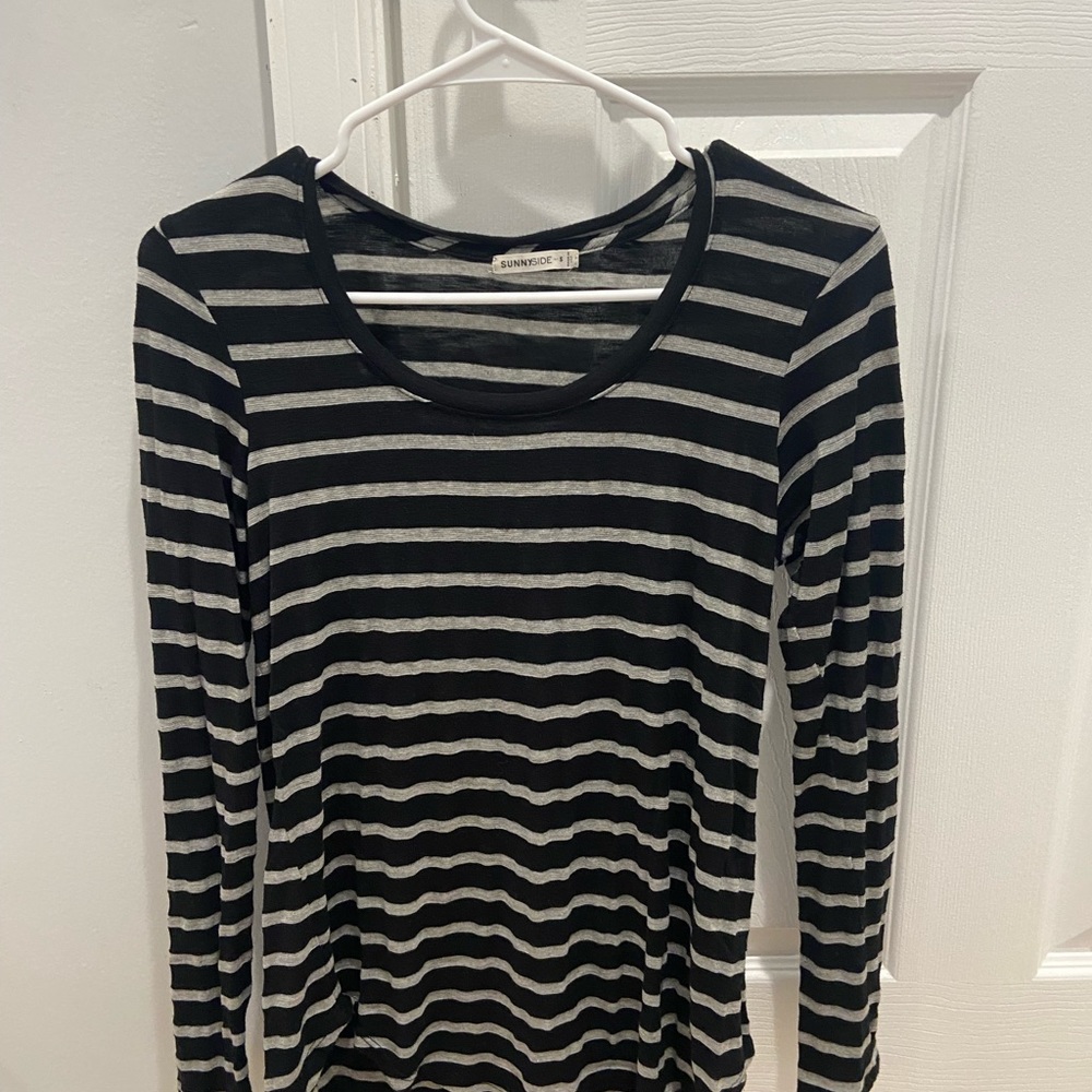 Sunnyside Striped Long Sleeve Top